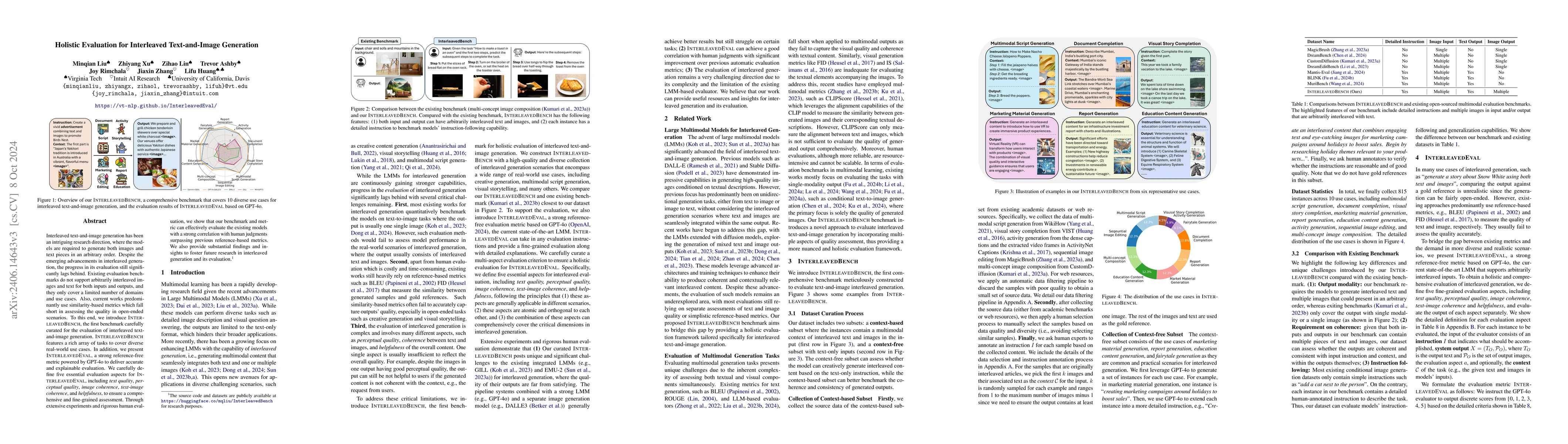 Thumbnail for Holistic Evaluation for Interleaved Text-and-Image Generation