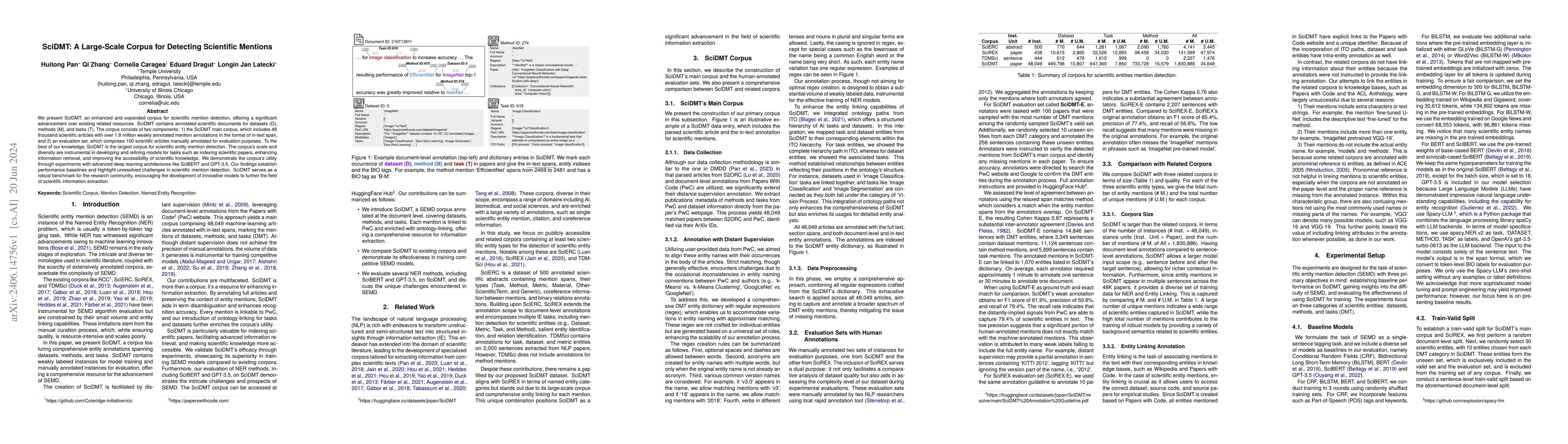 Thumbnail for SciDMT: A Large-Scale Corpus for Detecting Scientific Mentions
