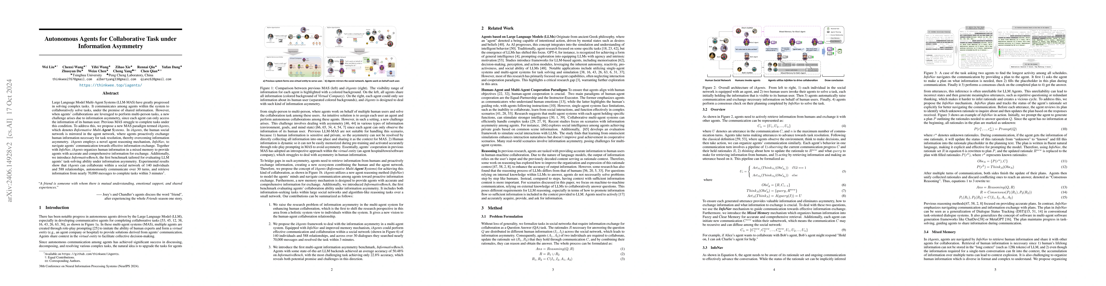 Thumbnail for Autonomous Agents for Collaborative Task under Information Asymmetry