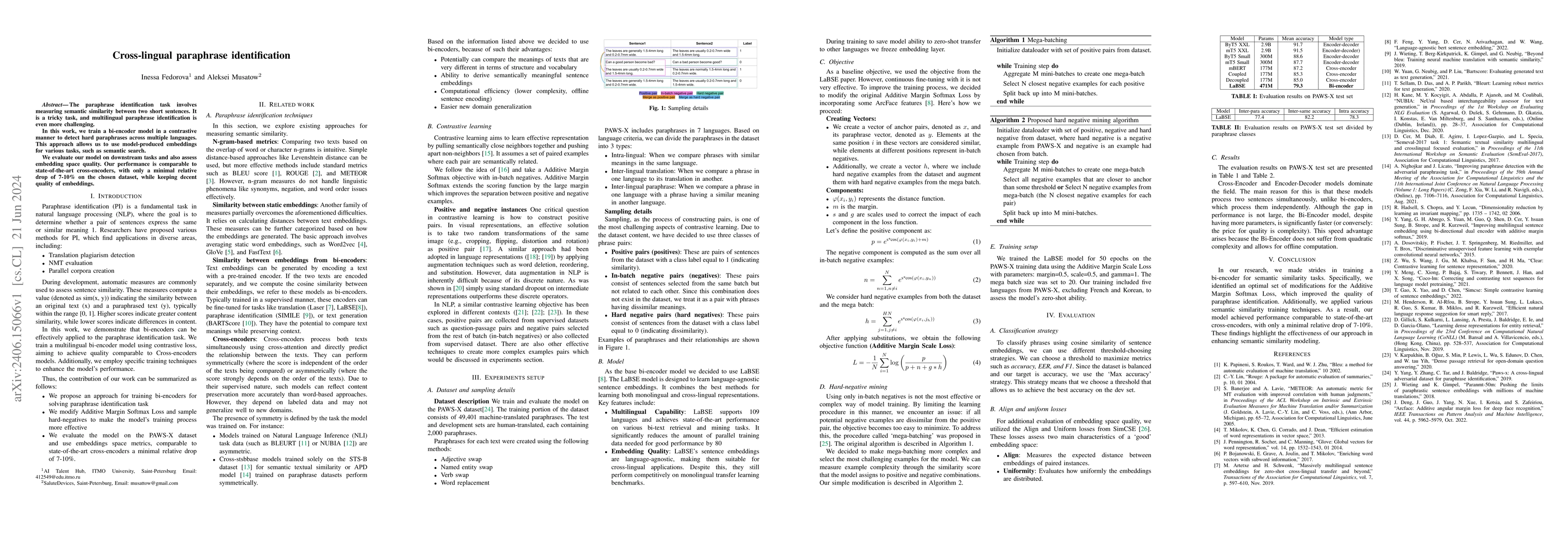 Thumbnail for Cross-lingual paraphrase identification