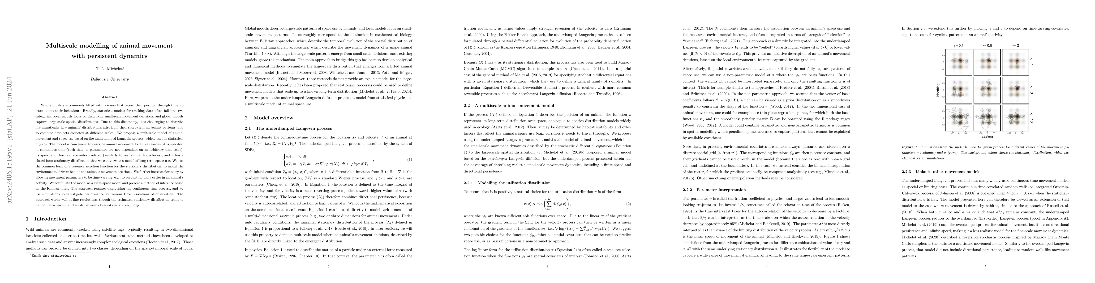 Thumbnail for Multiscale modelling of animal movement with persistent dynamics