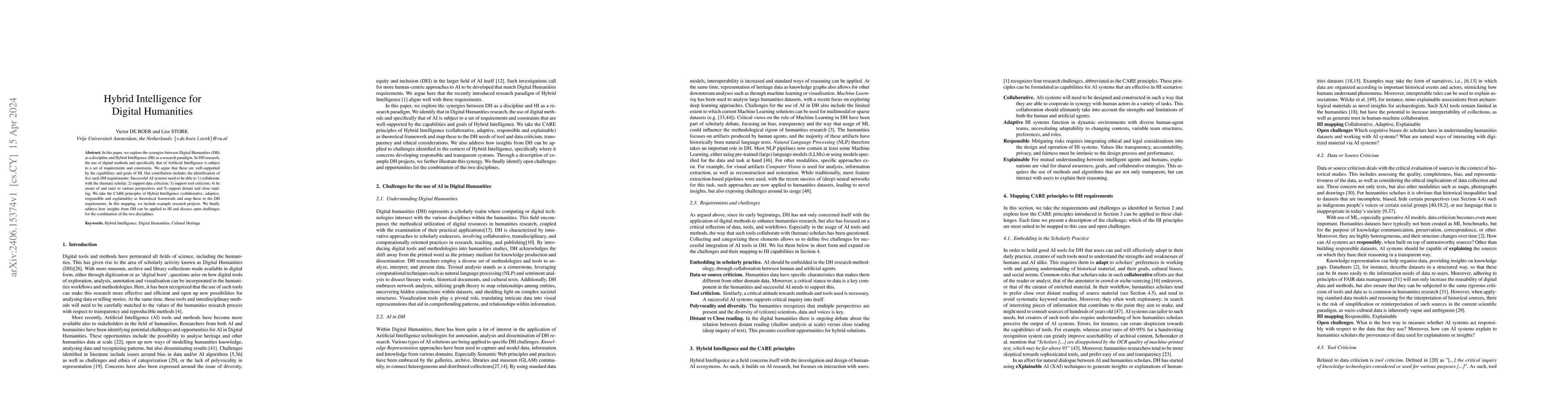 Thumbnail for Hybrid Intelligence for Digital Humanities