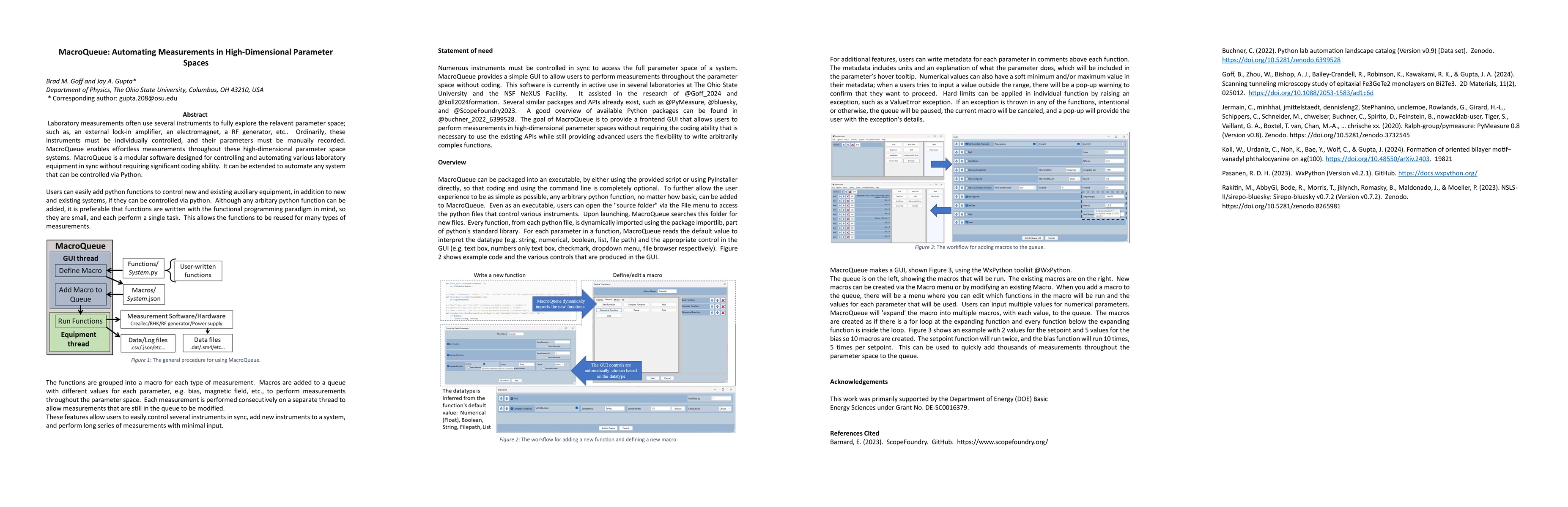 Thumbnail for MacroQueue: Automating Measurements in High-Dimensional Parameter Spaces