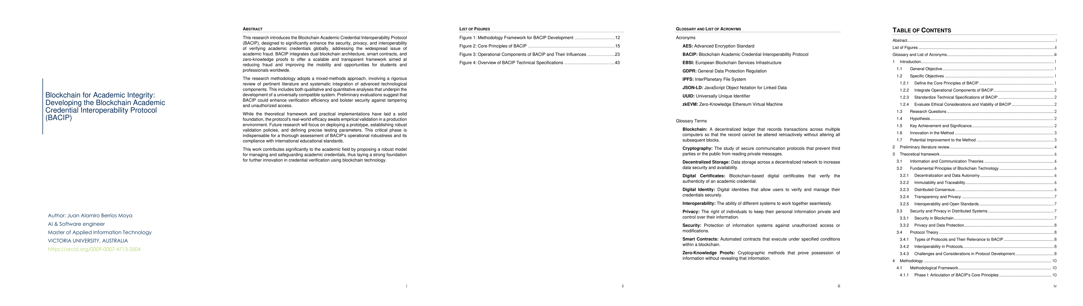 Thumbnail for Blockchain for Academic Integrity: Developing the Blockchain Academic
  Credential Interoperability Protocol (BACIP)
