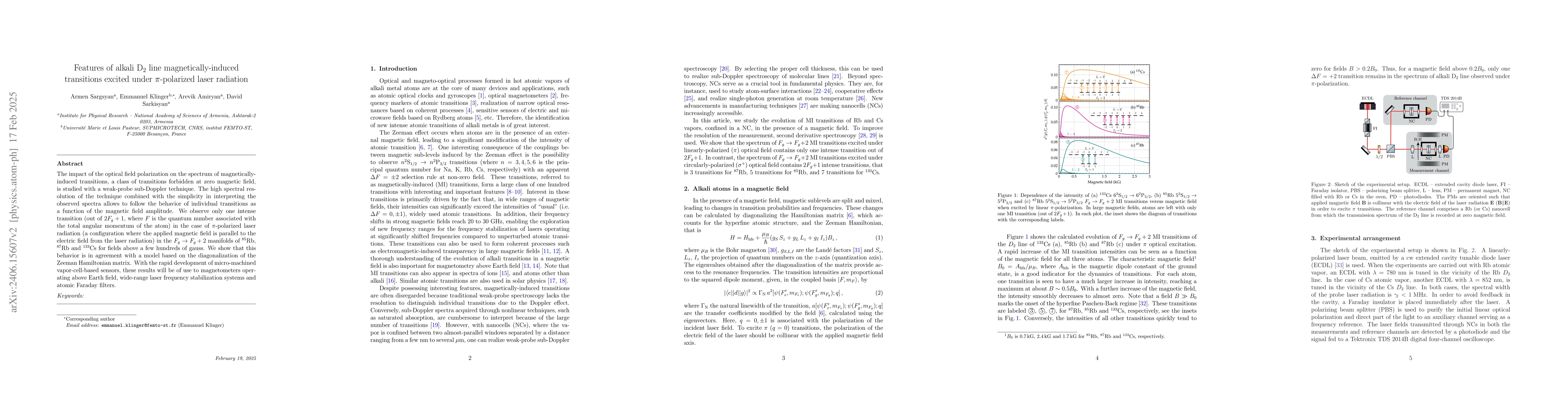 Thumbnail for Anomalously strong polarization dependence of the intensity of
  magnetically-induced atomic transitions