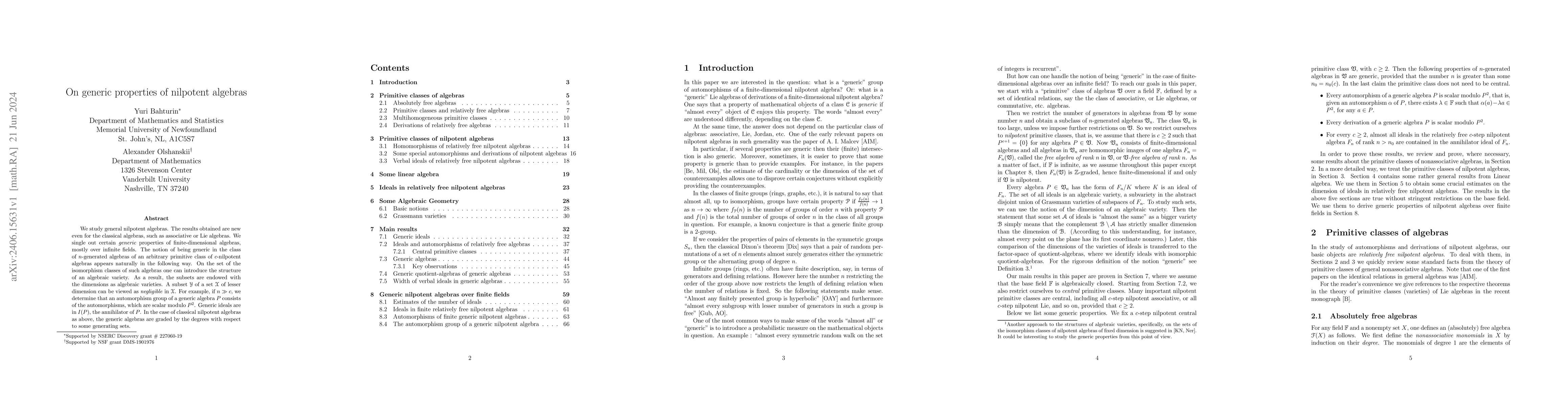 Thumbnail for On generic properties of nilpotent algebras