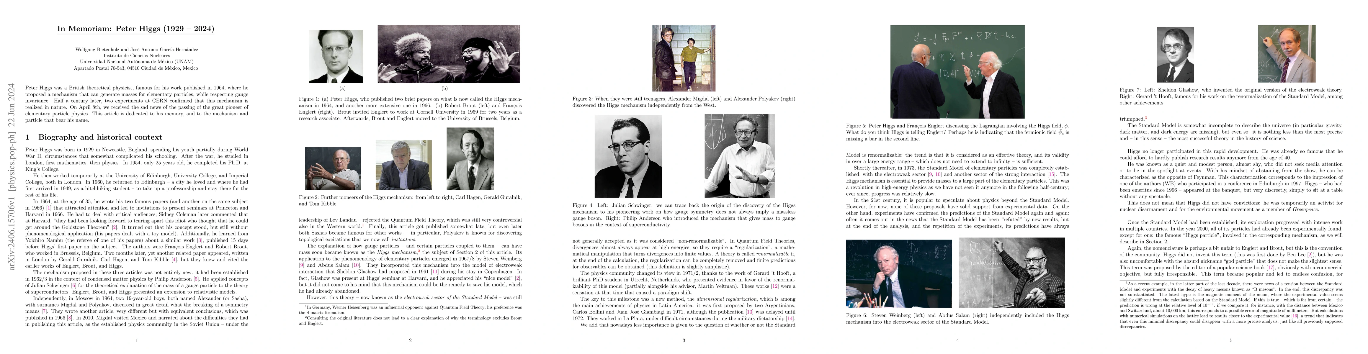 Thumbnail for In Memoriam: Peter Higgs (1929-2024)