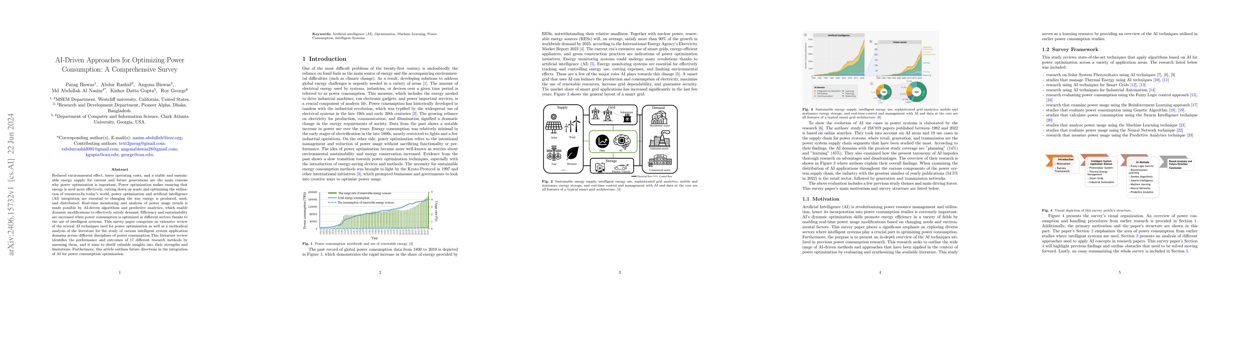 Thumbnail for AI-Driven Approaches for Optimizing Power Consumption: A Comprehensive
  Survey