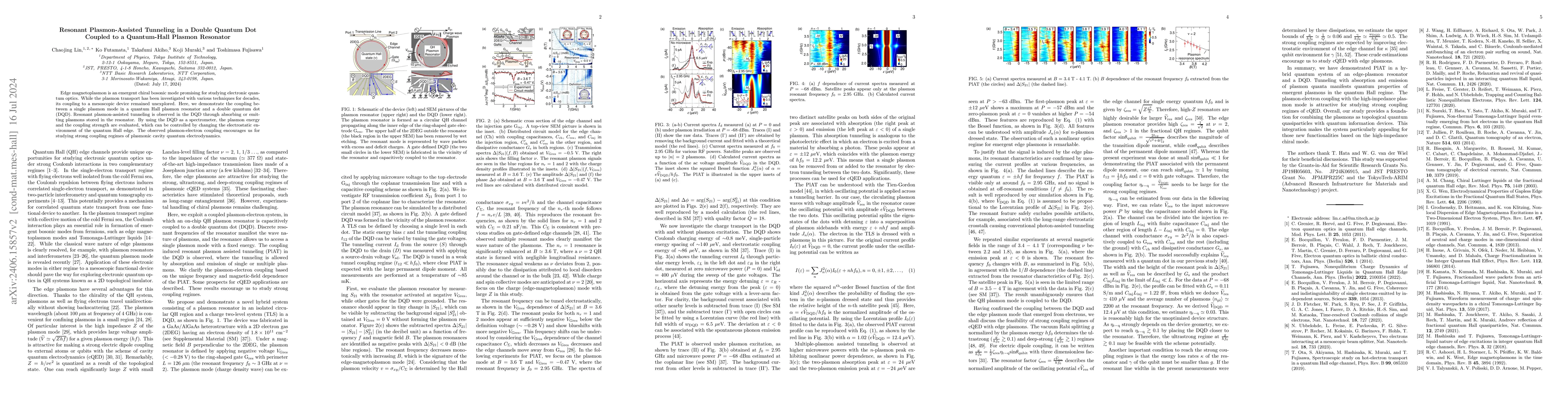 Thumbnail for Resonant plasmon-assisted tunneling in a double quantum dot coupled to a
  quantum-Hall plasmon resonator