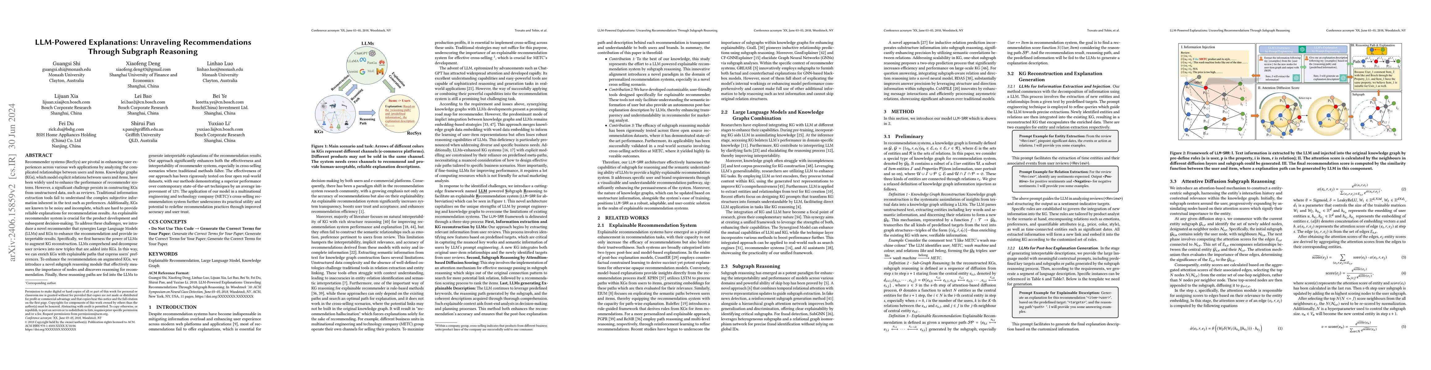 Thumbnail for LLM-Powered Explanations: Unraveling Recommendations Through Subgraph
  Reasoning