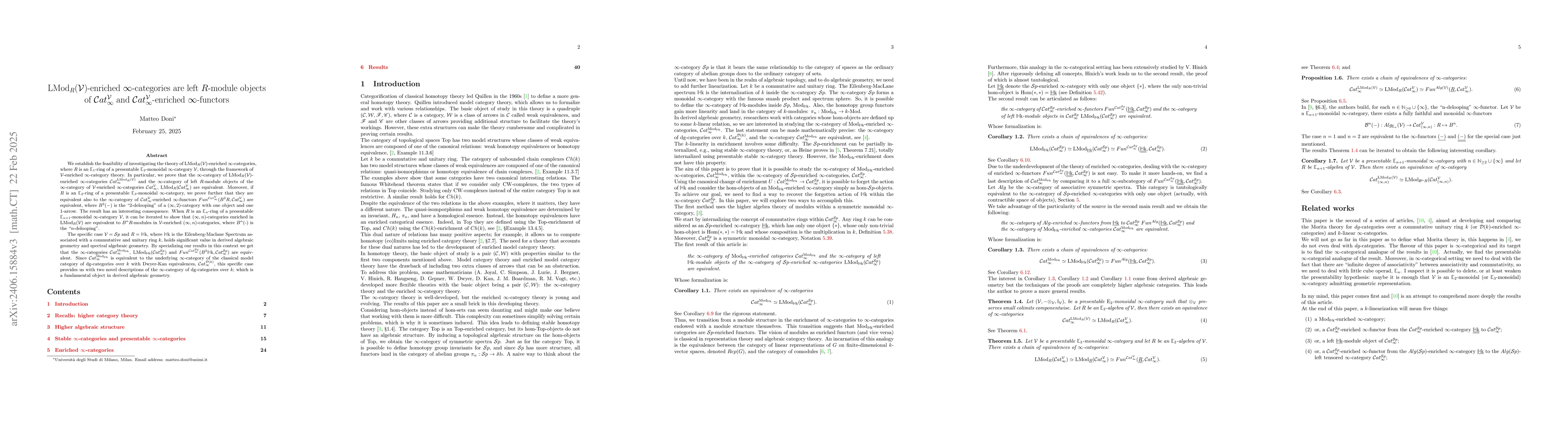 Thumbnail for $\mathrm{Mod}_{\mathbb{H}\mathrm{k}}$-enriched $\infty$-categories are
  left $\mathbb{H}\mathrm{k}$-module objects of
  $\mathcal{C}at_{\infty}^{\mathcal{S}p}$ and
  $\mathcal{C}at_{\infty}^{\mathcal{S}p}$-enriched $\infty$-functors