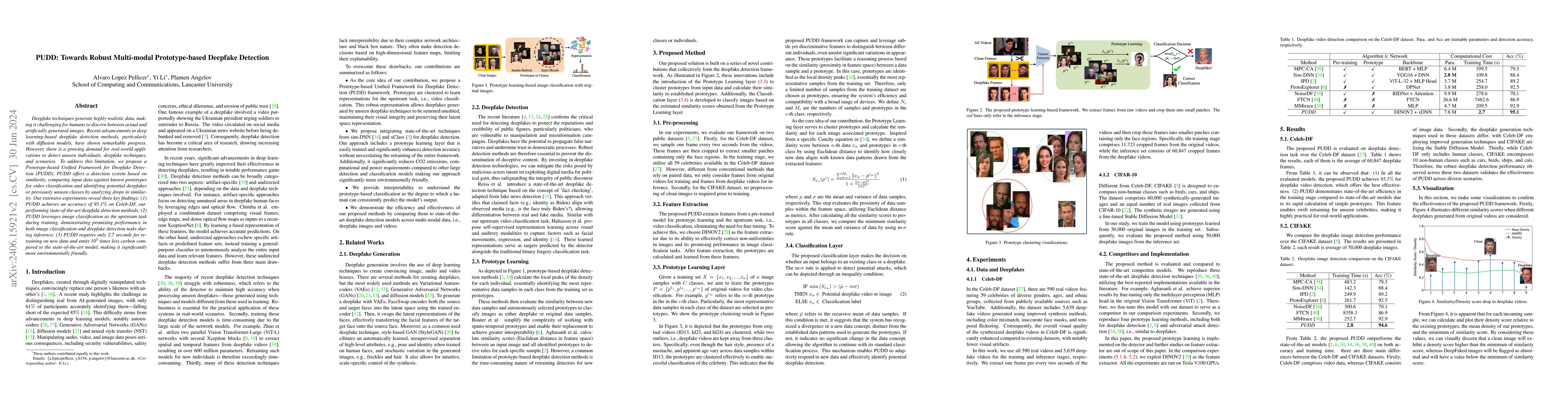 Thumbnail for PUDD: Towards Robust Multi-modal Prototype-based Deepfake Detection