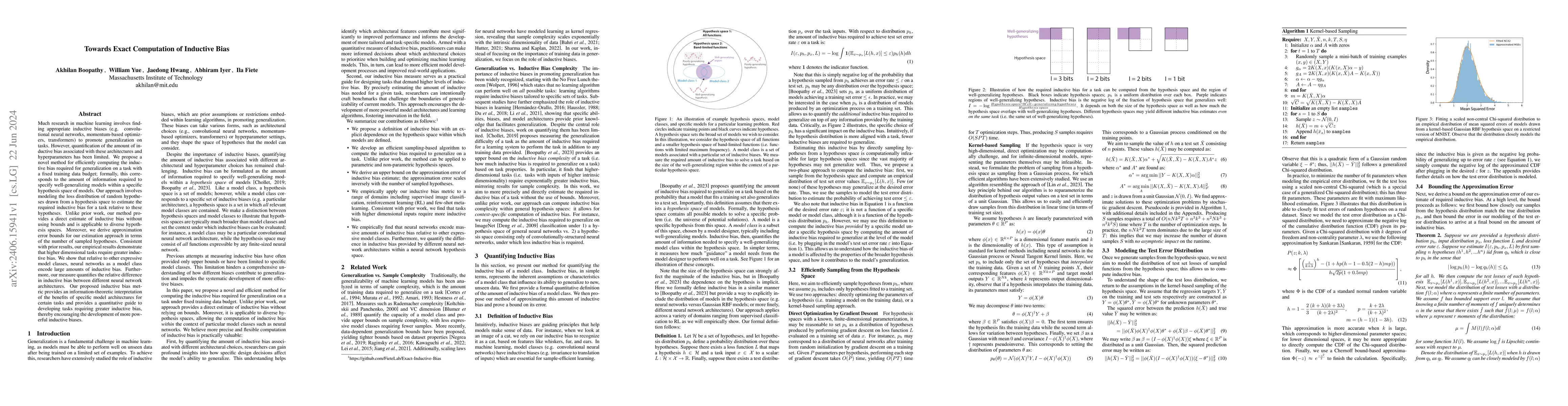 Thumbnail for Towards Exact Computation of Inductive Bias