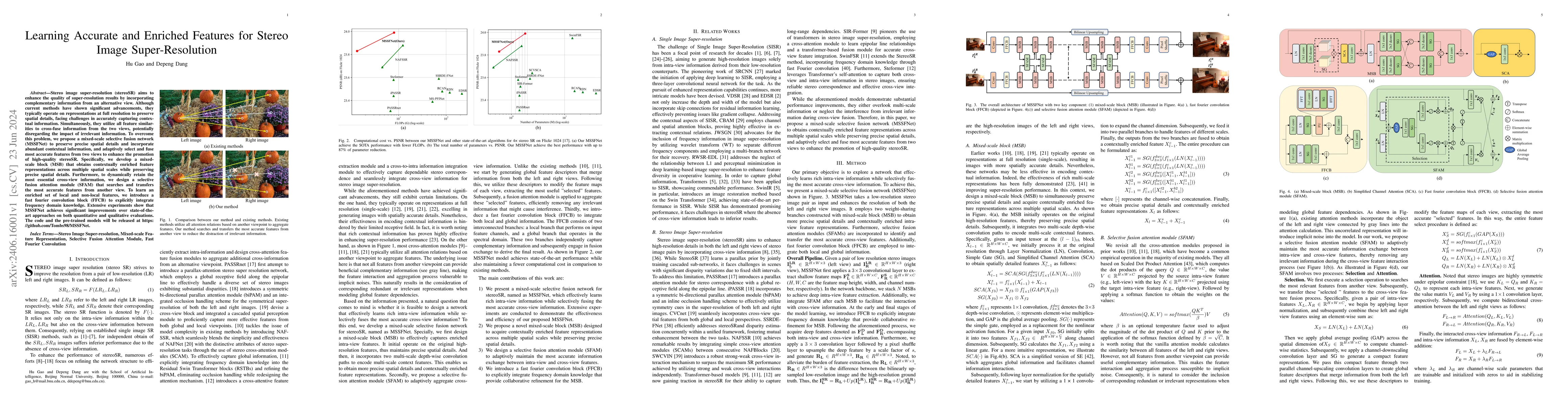 Thumbnail for Learning Accurate and Enriched Features for Stereo Image
  Super-Resolution