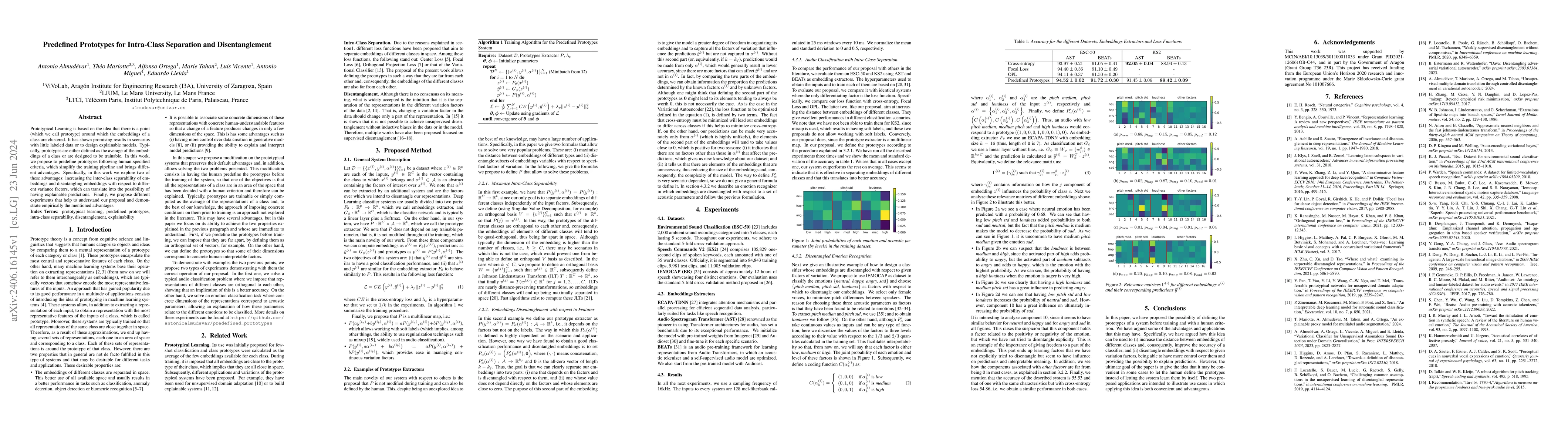 Thumbnail for Predefined Prototypes for Intra-Class Separation and Disentanglement