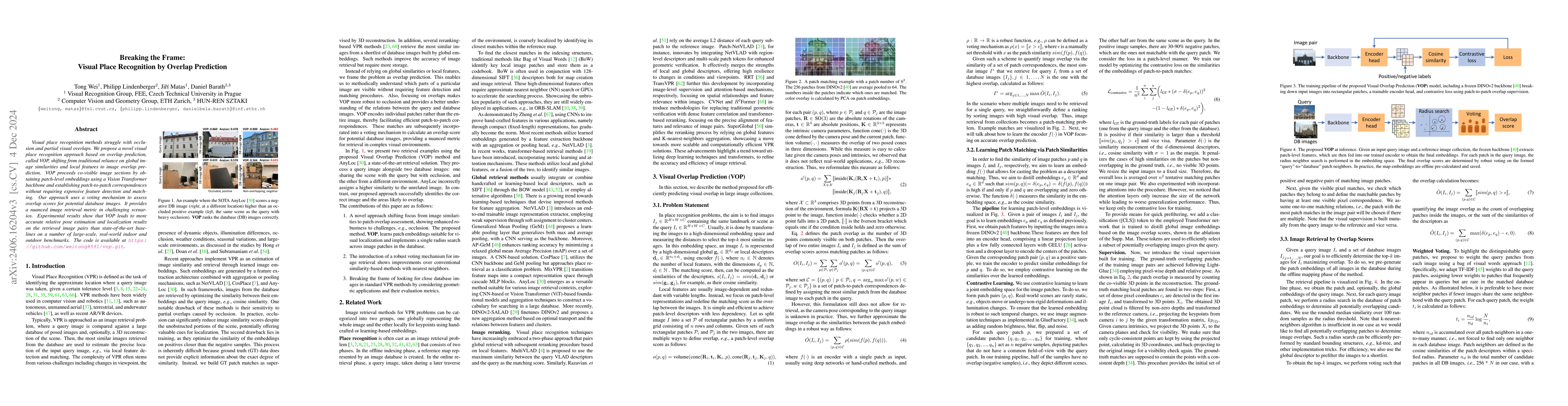 Thumbnail for Breaking the Frame: Image Retrieval by Visual Overlap Prediction