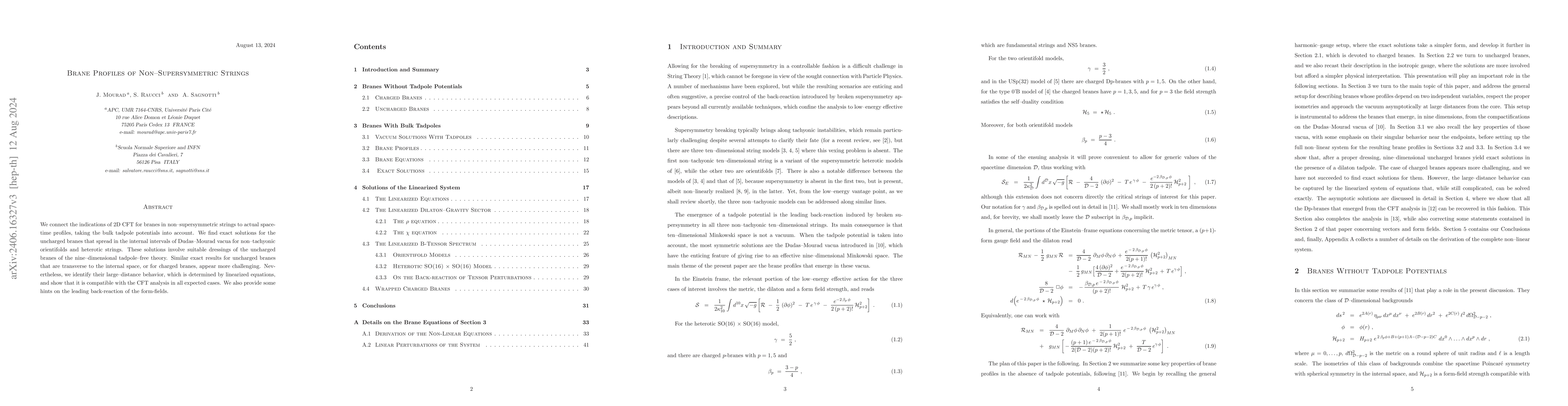 Thumbnail for Brane Profiles of Non-Supersymmetric Strings