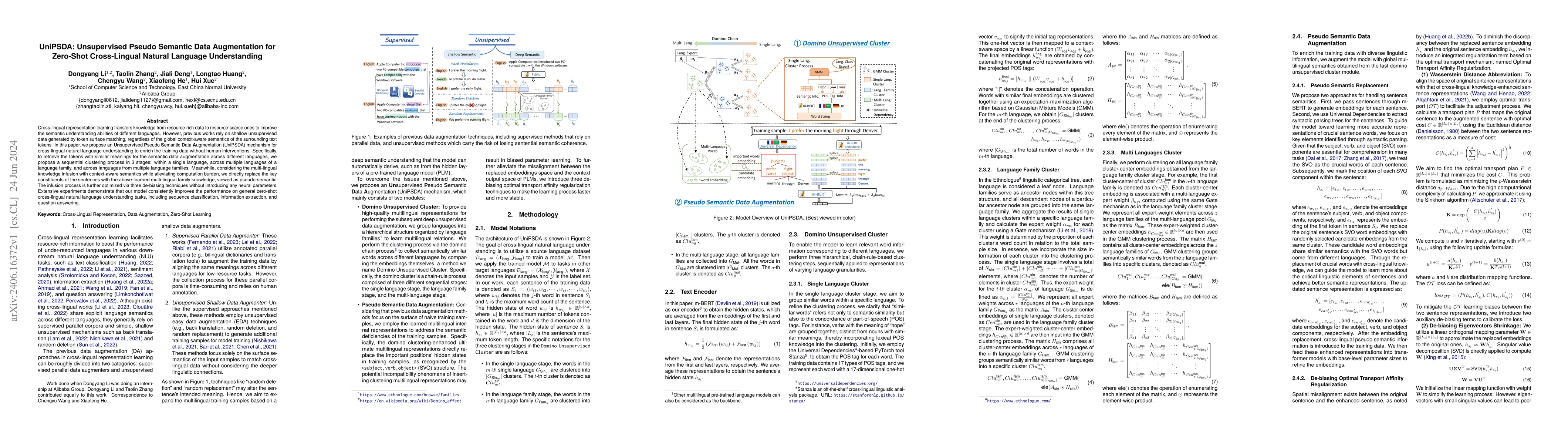Thumbnail for UniPSDA: Unsupervised Pseudo Semantic Data Augmentation for Zero-Shot
  Cross-Lingual Natural Language Understanding