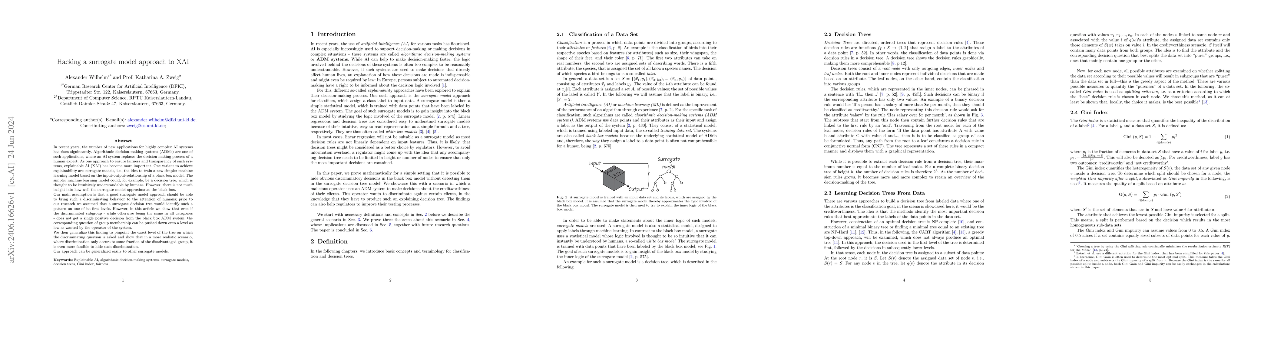 Thumbnail for Hacking a surrogate model approach to XAI
