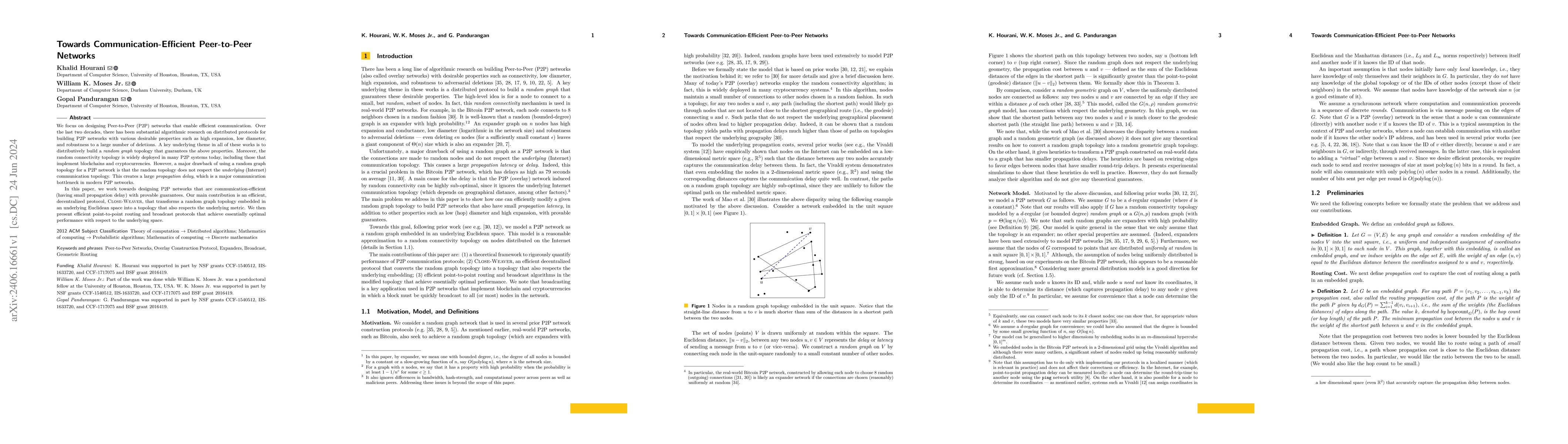 Thumbnail for Towards Communication-Efficient Peer-to-Peer Networks