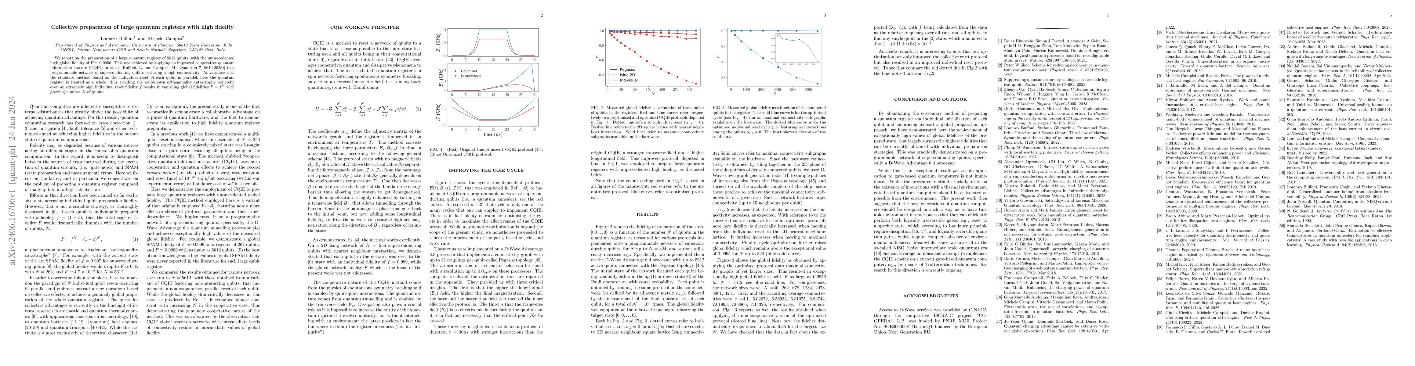 Thumbnail for Collective preparation of large quantum registers with high fidelity