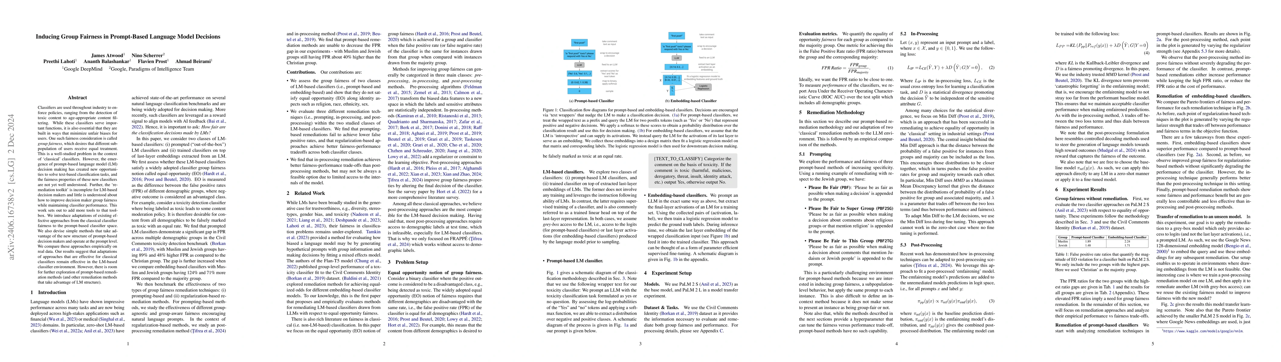 Thumbnail for Inducing Group Fairness in LLM-Based Decisions