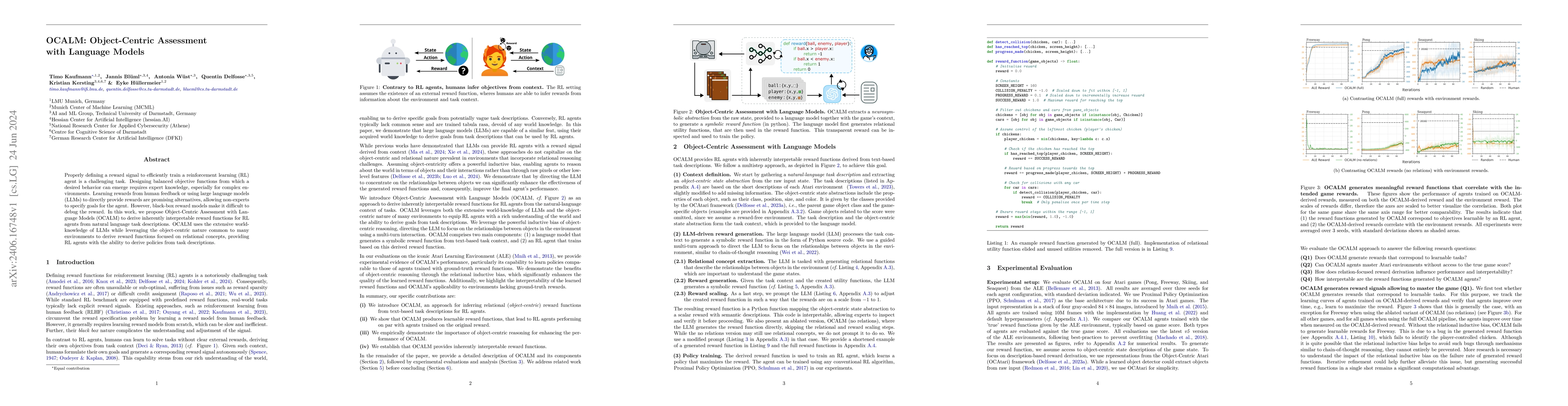 Thumbnail for OCALM: Object-Centric Assessment with Language Models