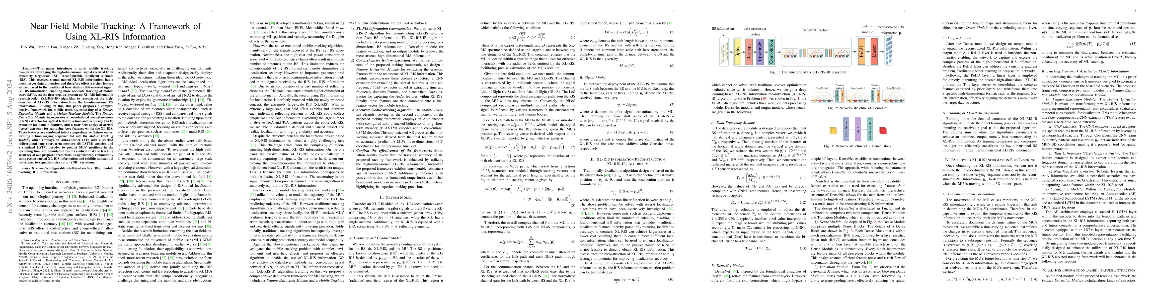 Thumbnail for Near-Field Mobile Tracking: A Framework of Using XL-RIS Information