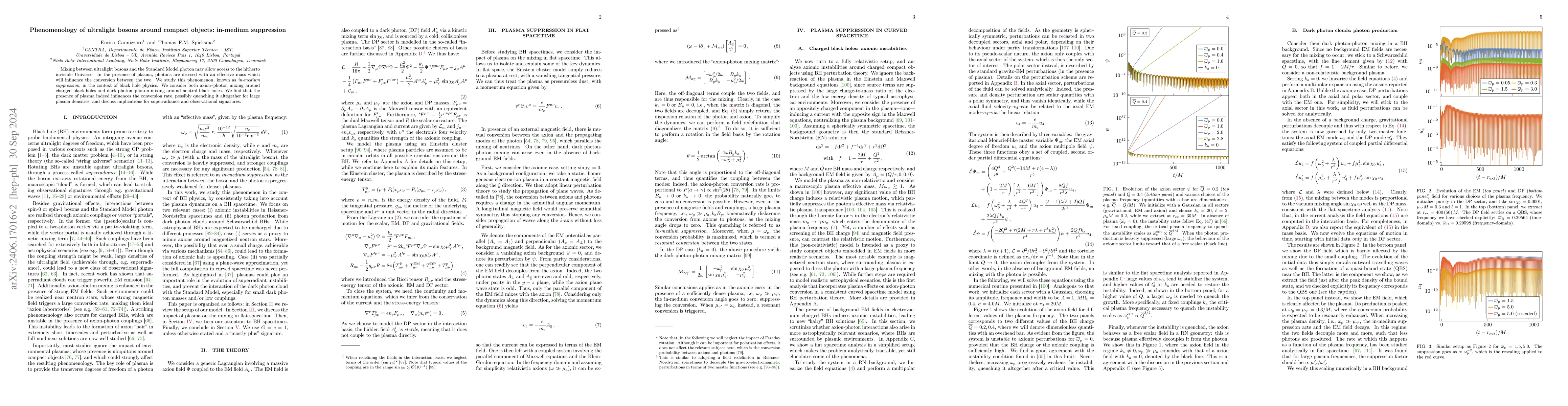 Thumbnail for Phenomenology of ultralight bosons around compact objects: in-medium
  suppression