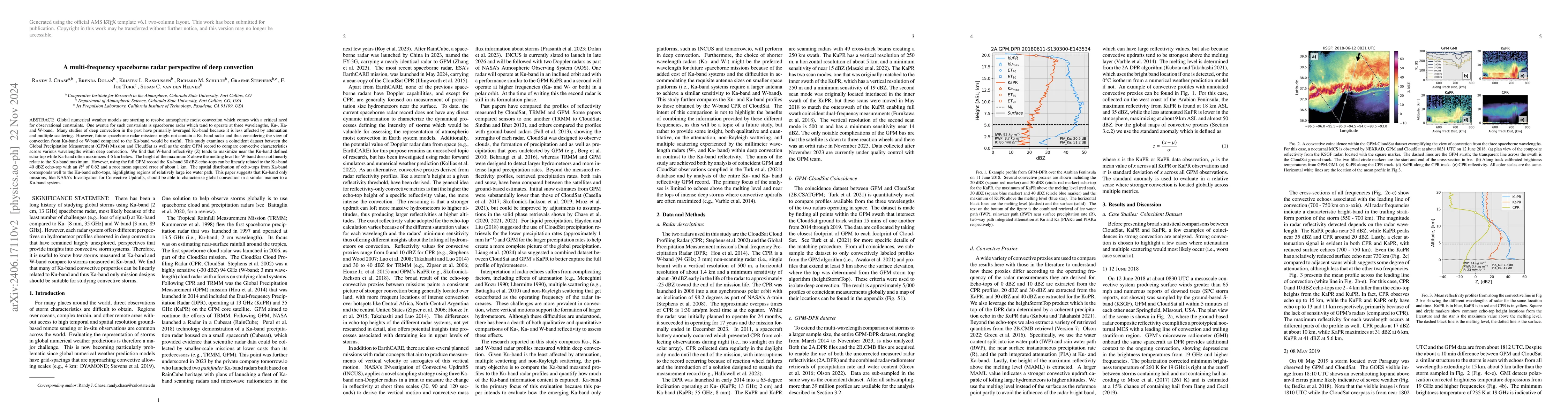 Thumbnail for A multi-frequency spaceborne radar perspective of deep convection