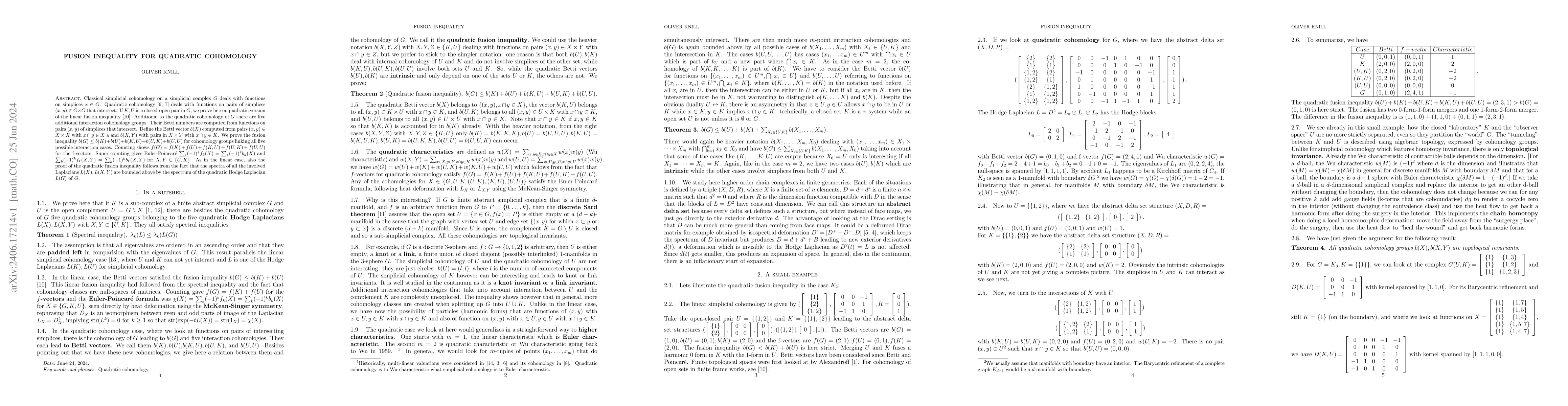 Thumbnail for Fusion inequality for quadratic cohomology