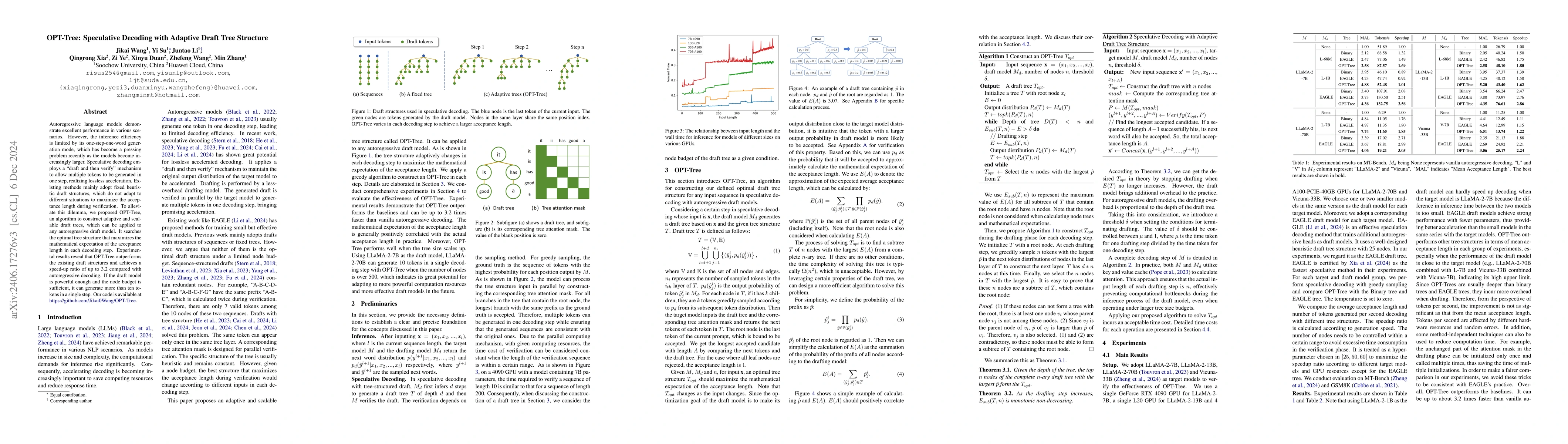 Thumbnail for OPT-Tree: Speculative Decoding with Adaptive Draft Tree Structure