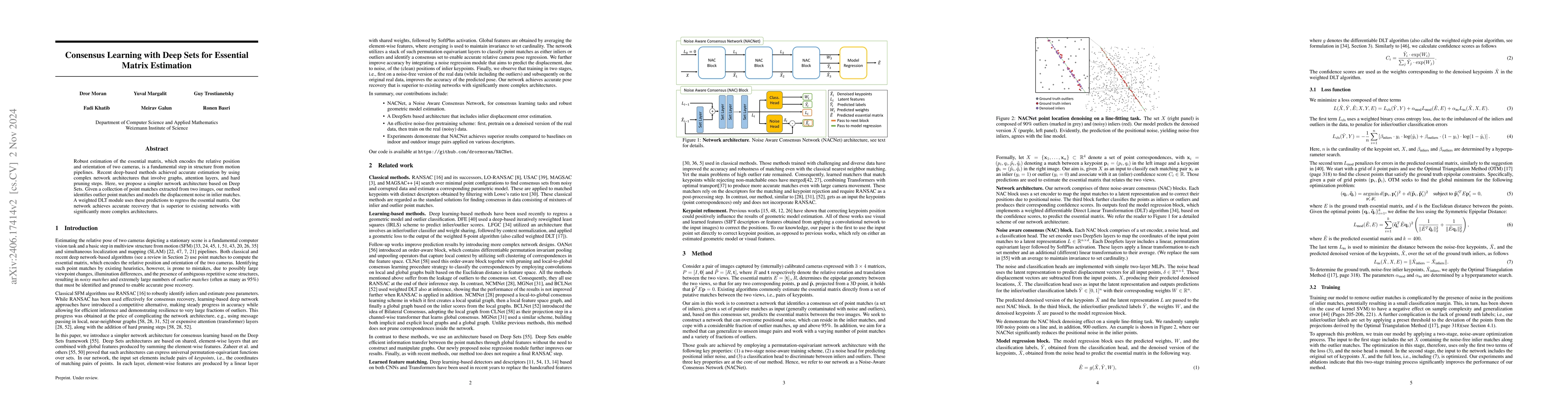 Thumbnail for Consensus Learning with Deep Sets for Essential Matrix Estimation