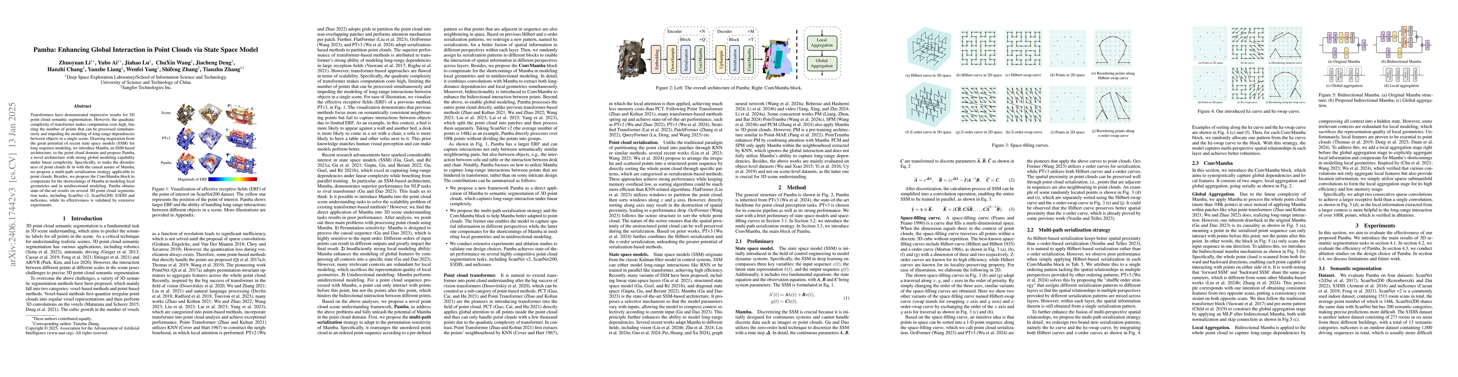 Thumbnail for Mamba24/8D: Enhancing Global Interaction in Point Clouds via State Space
  Model