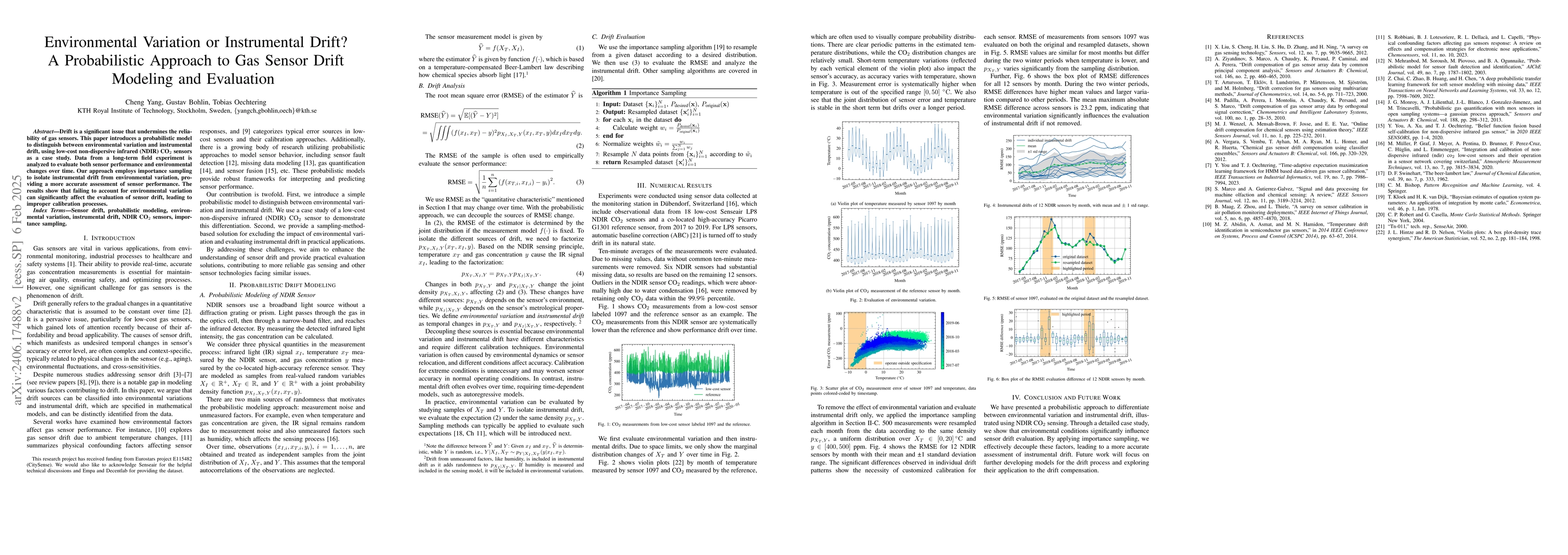 Thumbnail for Environmental Variation or Instrumental Drift? A Probabilistic Approach
  to Gas Sensor Drift Modeling and Evaluation