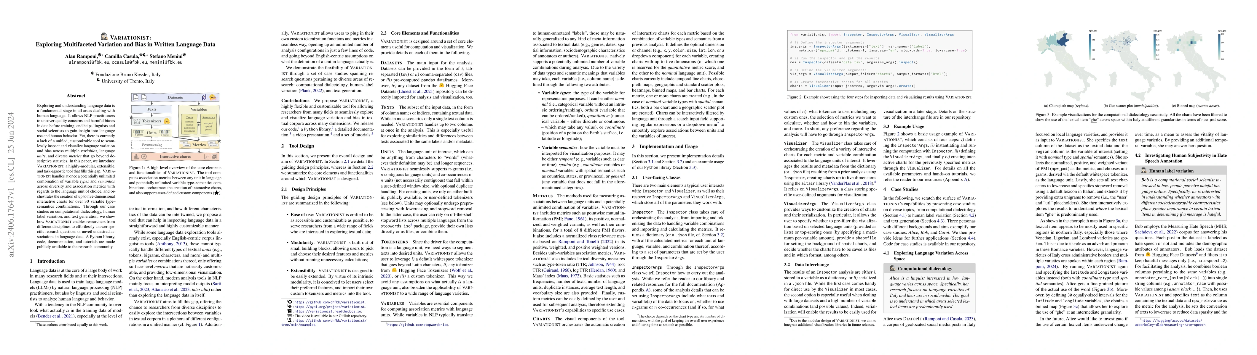 Thumbnail for Variationist: Exploring Multifaceted Variation and Bias in Written
  Language Data