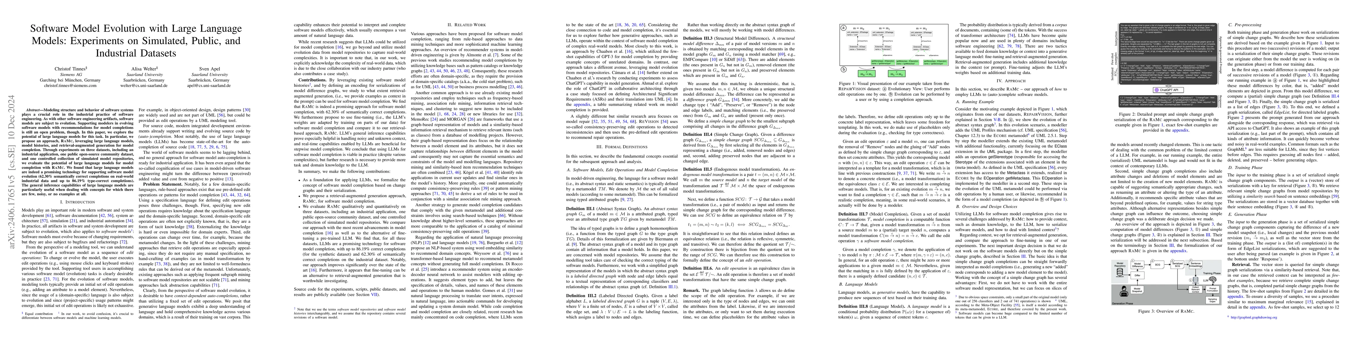 Thumbnail for Leveraging Large Language Models for Software Model Completion: Results
  from Industrial and Public Datasets