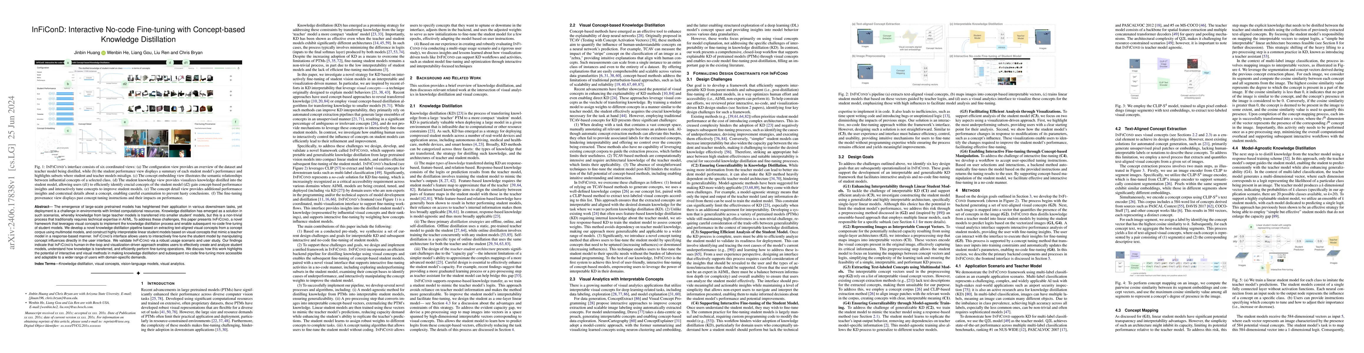 Thumbnail for InFiConD: Interactive No-code Fine-tuning with Concept-based Knowledge
  Distillation
