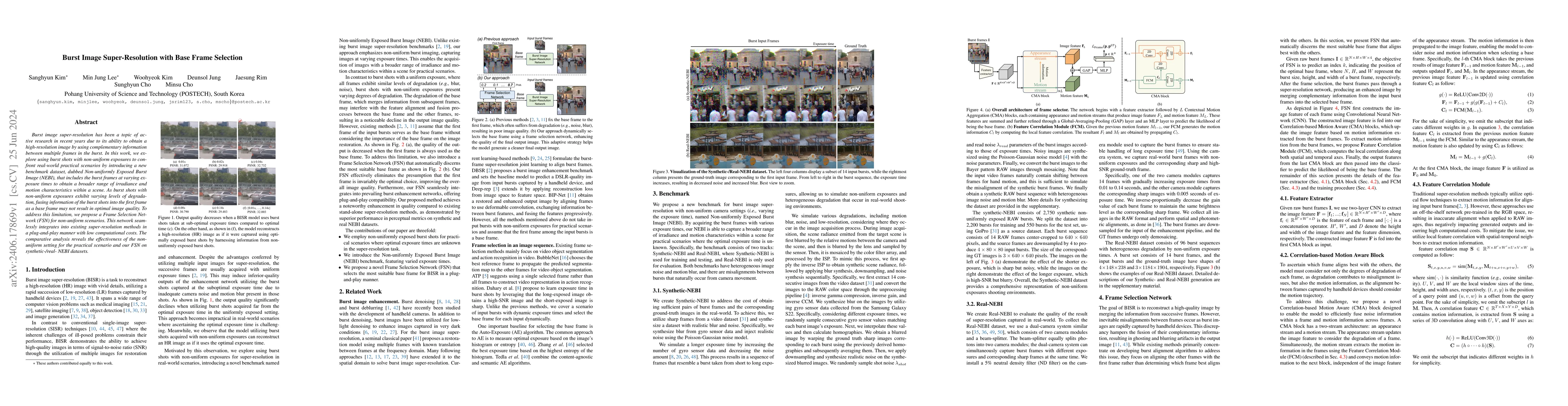 Thumbnail for Burst Image Super-Resolution with Base Frame Selection