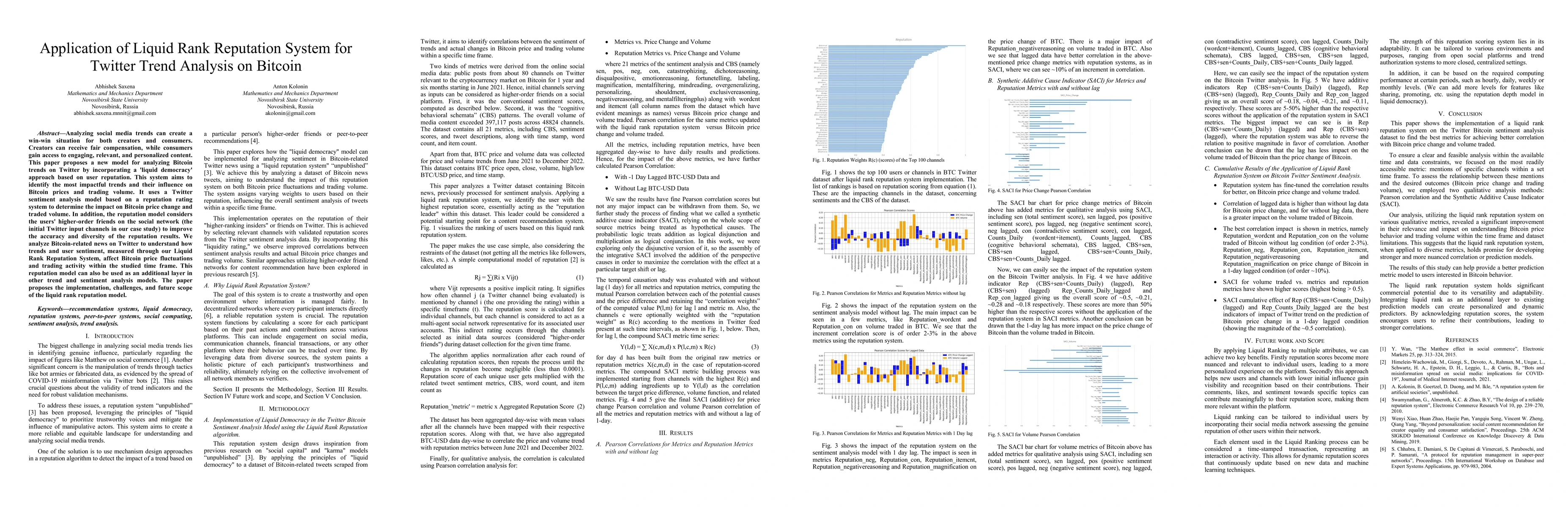 Thumbnail for Application of Liquid Rank Reputation System for Twitter Trend Analysis
  on Bitcoin