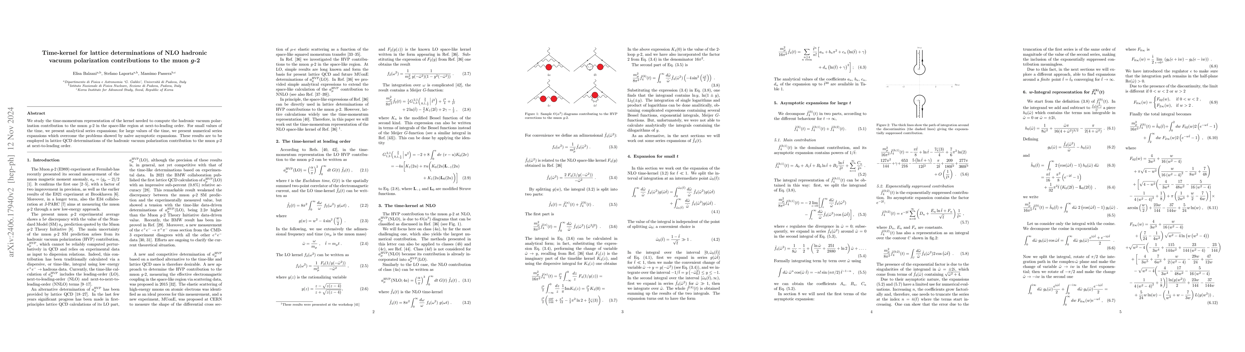 Thumbnail for Time-kernel for lattice determinations of NLO hadronic vacuum
  polarization contributions to the muon $g$-$2$