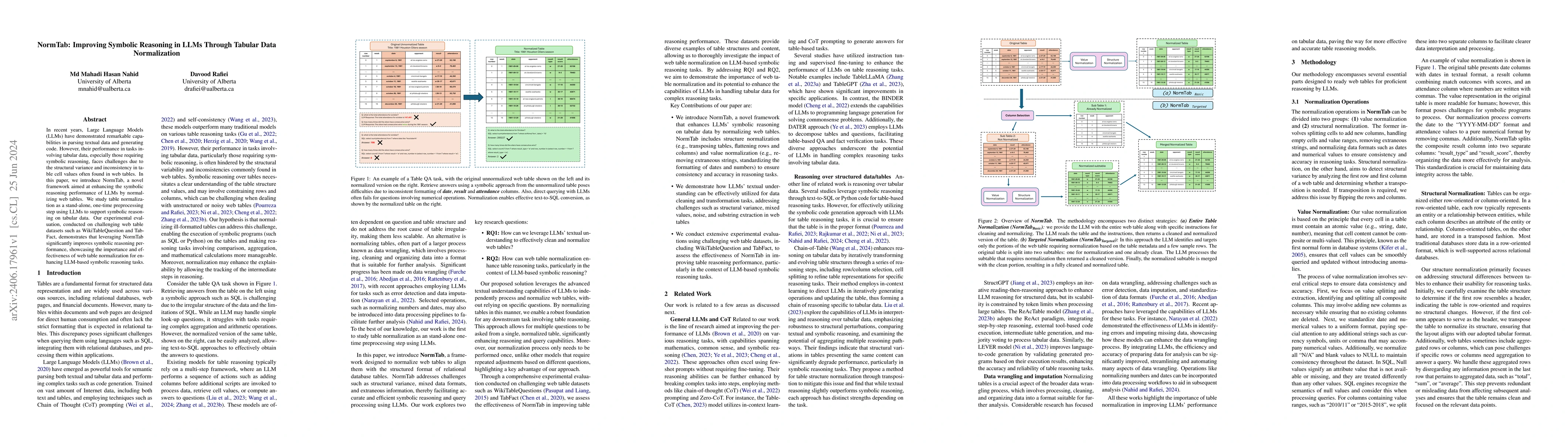 Thumbnail for NormTab: Improving Symbolic Reasoning in LLMs Through Tabular Data
  Normalization