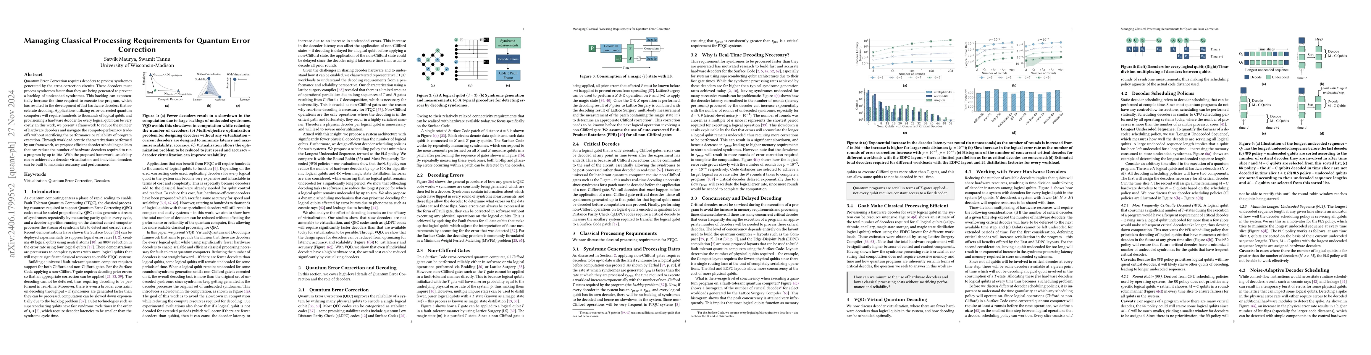 Thumbnail for Managing Classical Processing Requirements for Quantum Error Correction