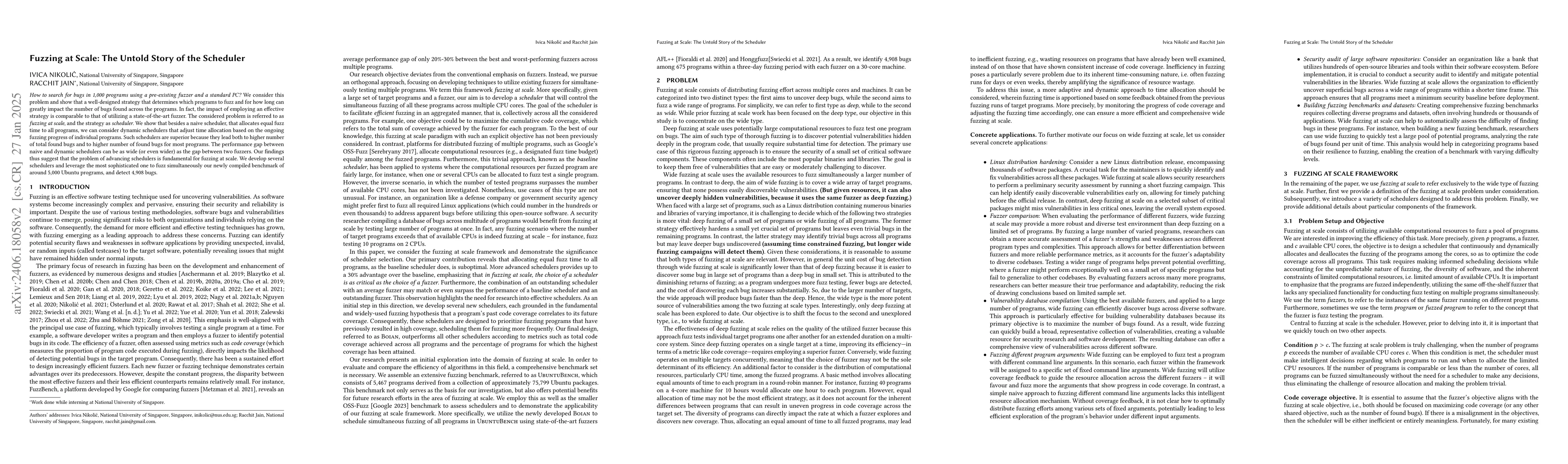 Thumbnail for Fuzzing at Scale: The Untold Story of the Scheduler