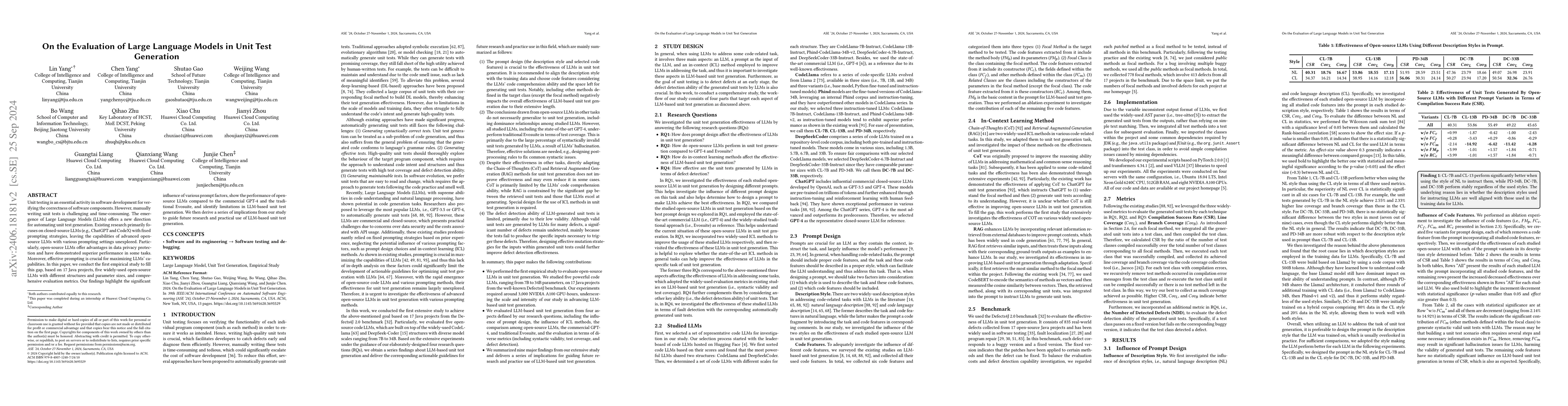 Thumbnail for An Empirical Study of Unit Test Generation with Large Language Models