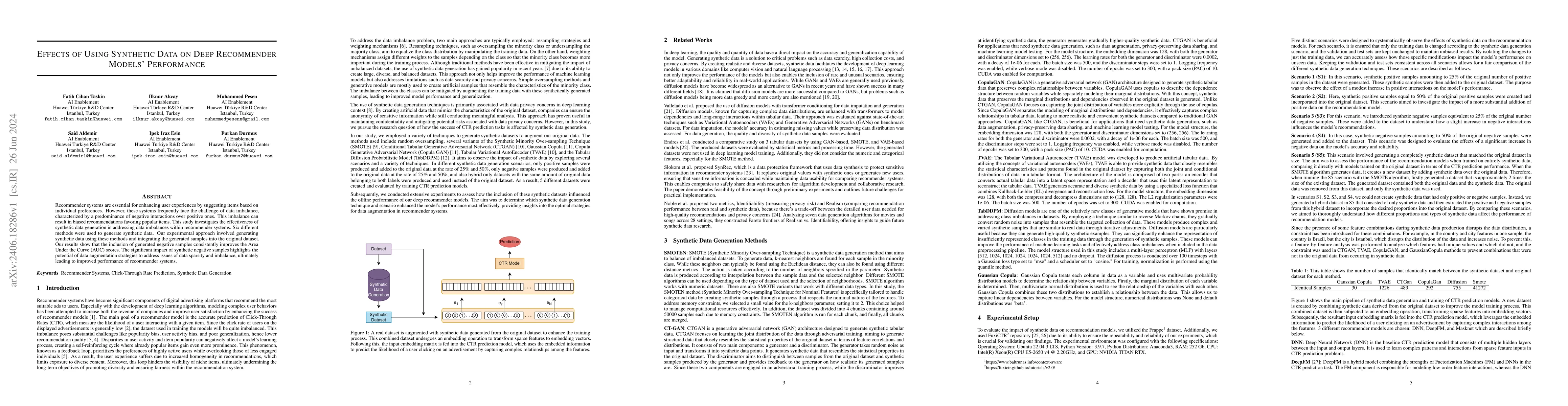 Thumbnail for Effects of Using Synthetic Data on Deep Recommender Models' Performance