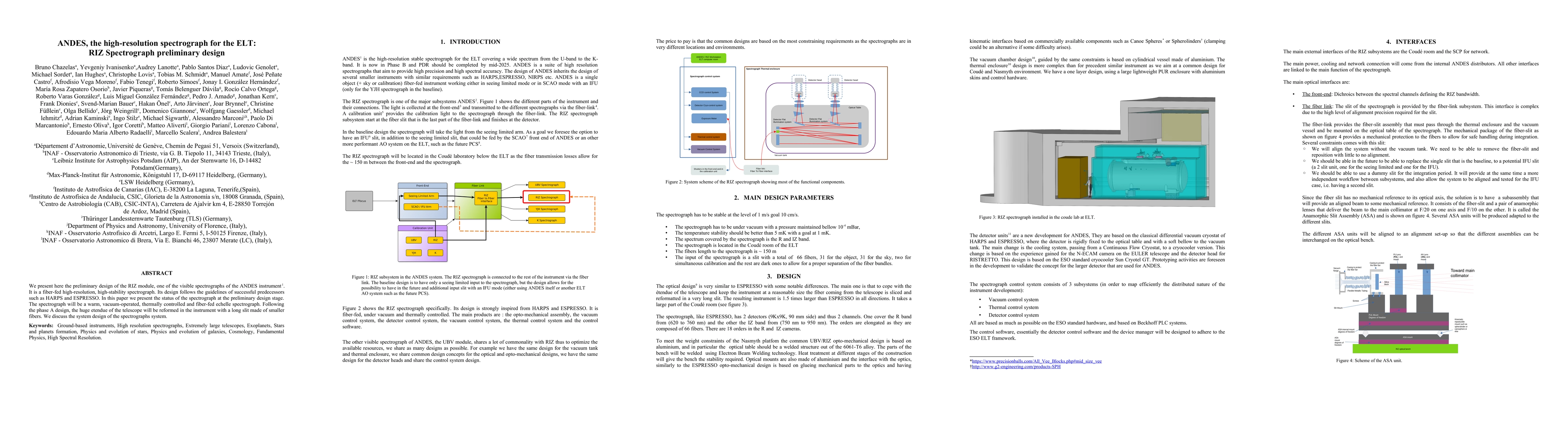 Thumbnail for ANDES, the high-resolution spectrograph for the ELT: RIZ Spectrograph
  preliminary design