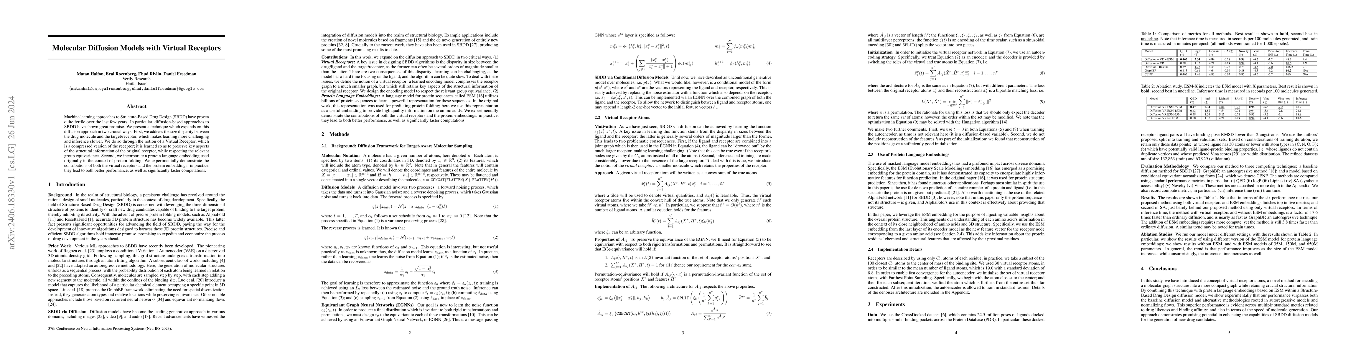 Thumbnail for Molecular Diffusion Models with Virtual Receptors