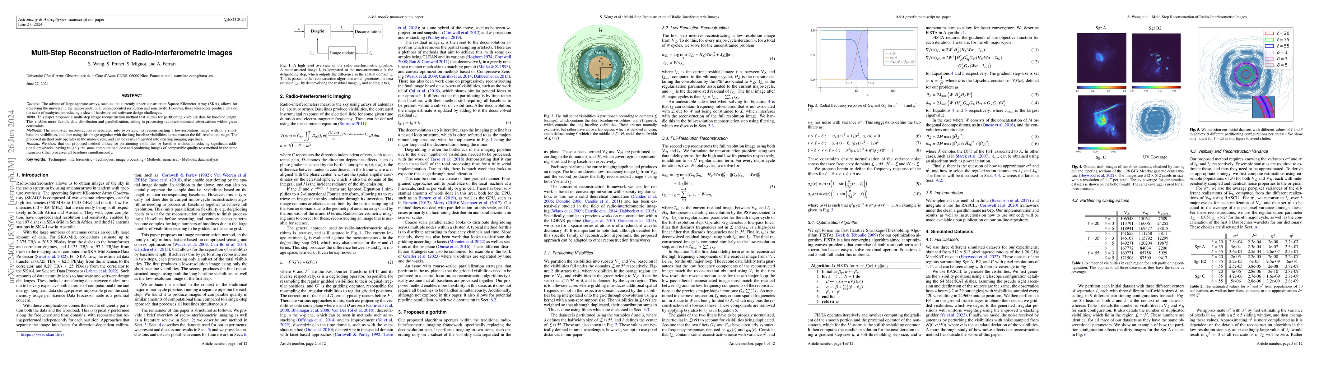 Thumbnail for Multi-Step Reconstruction of Radio-Interferometric Images