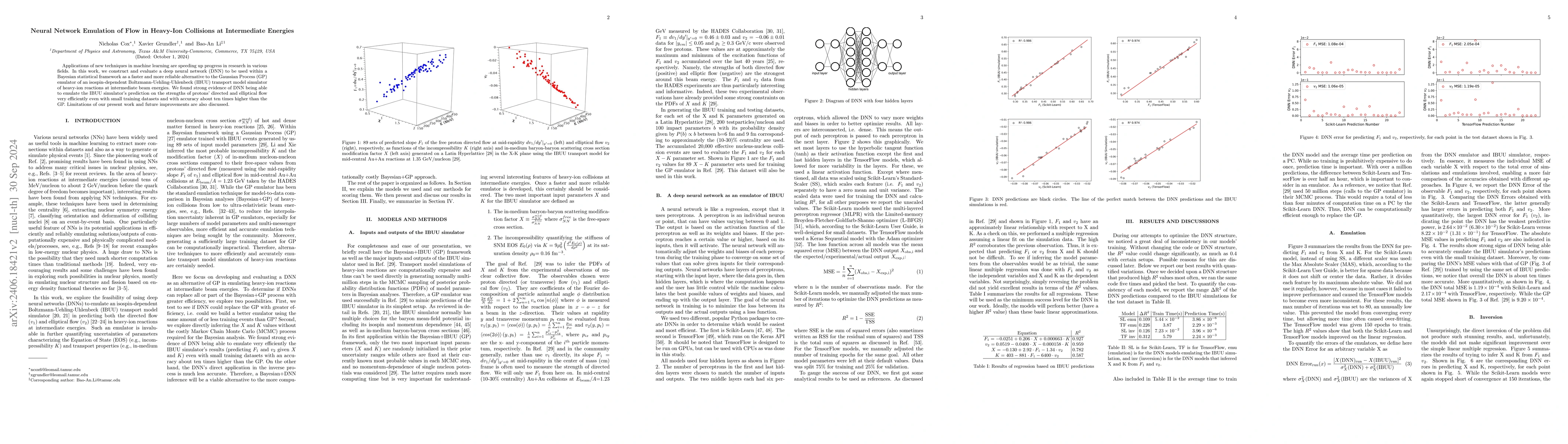 Thumbnail for Neural Network Emulation of Flow in Heavy-Ion Collisions at Intermediate
  Energies